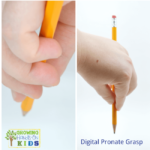 Pencil Grasp Development Handout for Parents, Educators, and Therapists