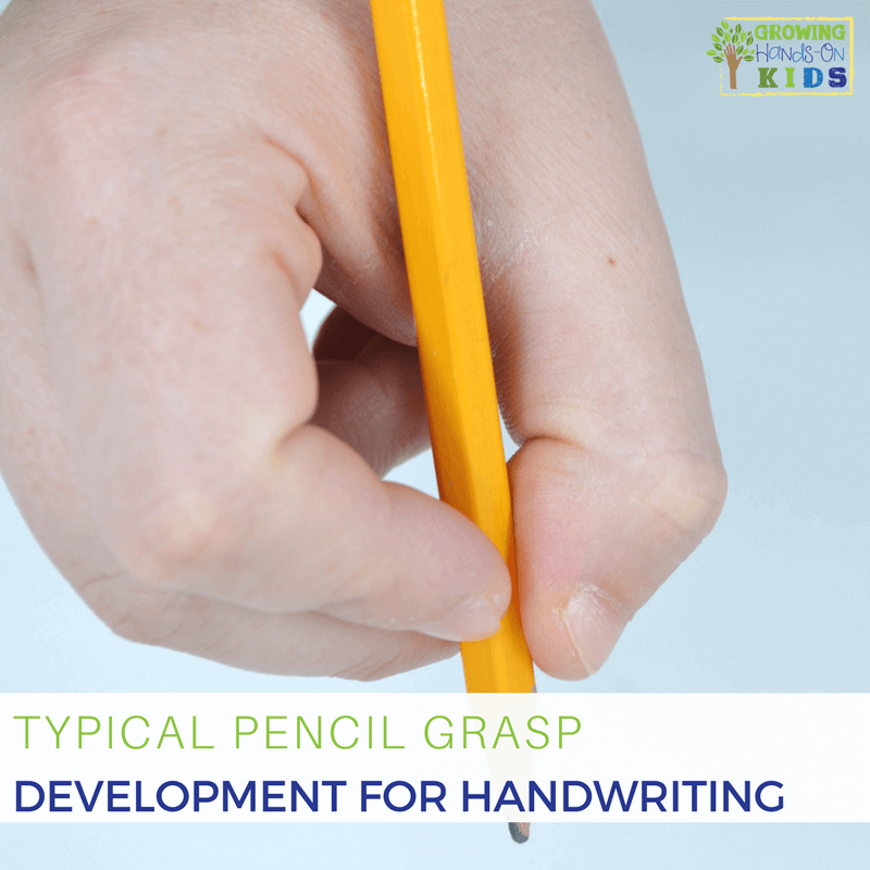 Pencil Grasp Development Chart