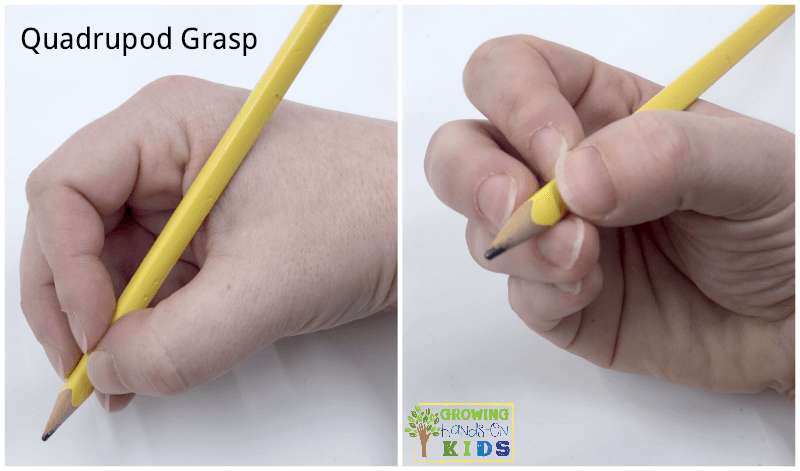 Pencil Grasp Development Chart