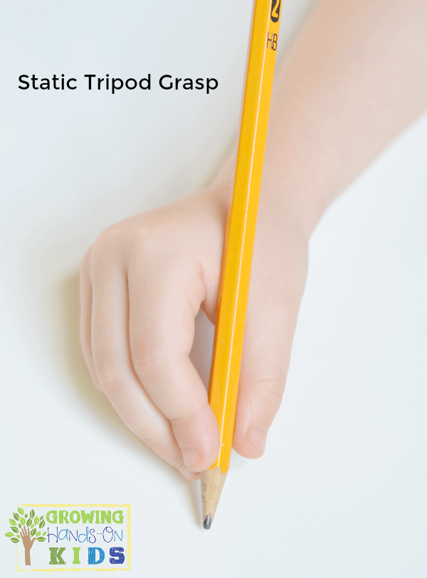 Stages of a developing pencil grip  Learning To Write – My Little