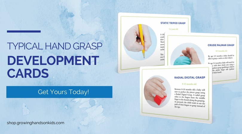 Typical Hand Grasp Development Cards,