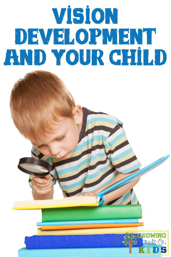 Vision development and your child, plus the importance of limiting screen time on developing eyes.