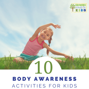 10 body awareness activities for kids, perfect for working on bilateral coordination and crossing midline.