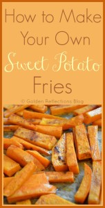 Homemade Sweet Potato Fries, the perfect healthy side for your kids!