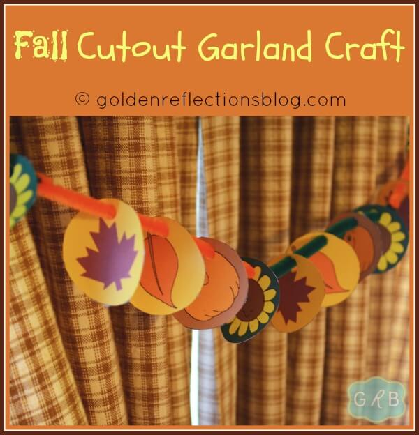 Fall Cutout Garland Craft