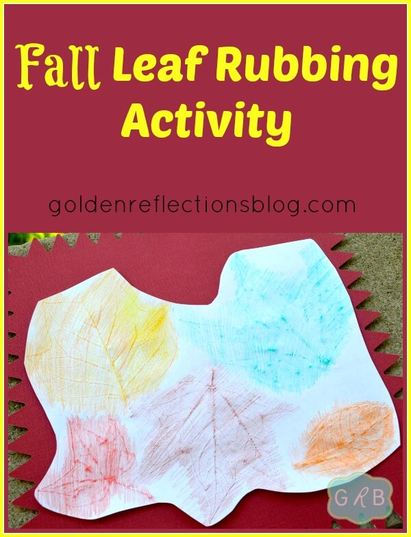 Fall Leaf Rubbing Activity