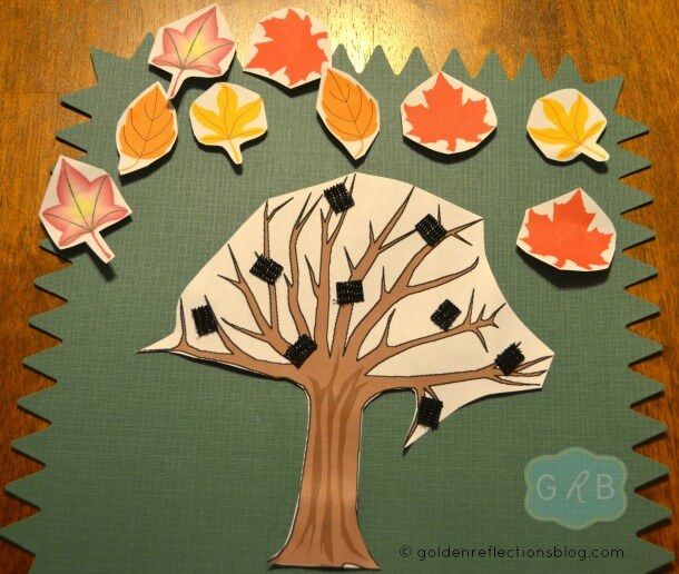 Fall Tree Decorating Craft 5