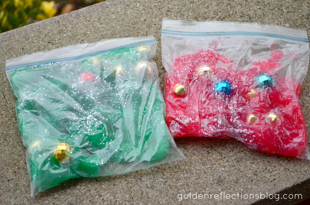 Sensory Bags Using Leftover Homemade Finger Paint 4