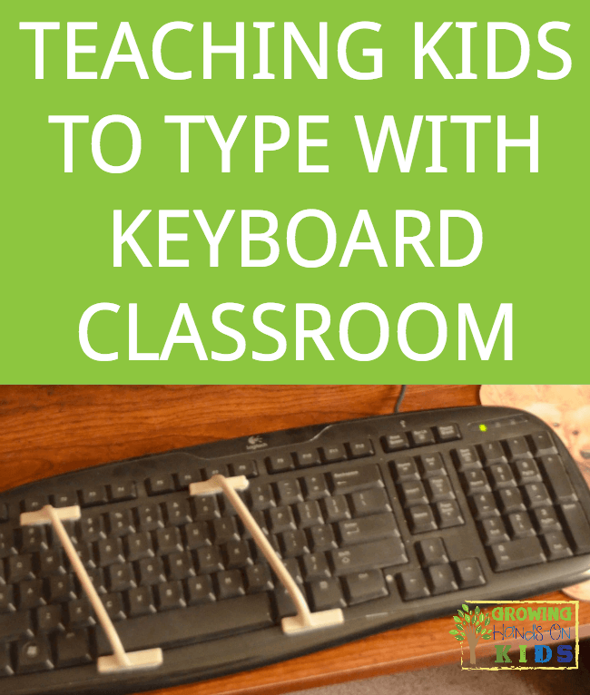 Teaching Kids to Type with Keyboard Classroom