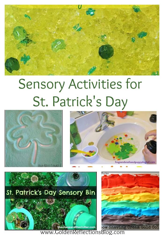 Sensory St. Patrick's Day activities for kids
