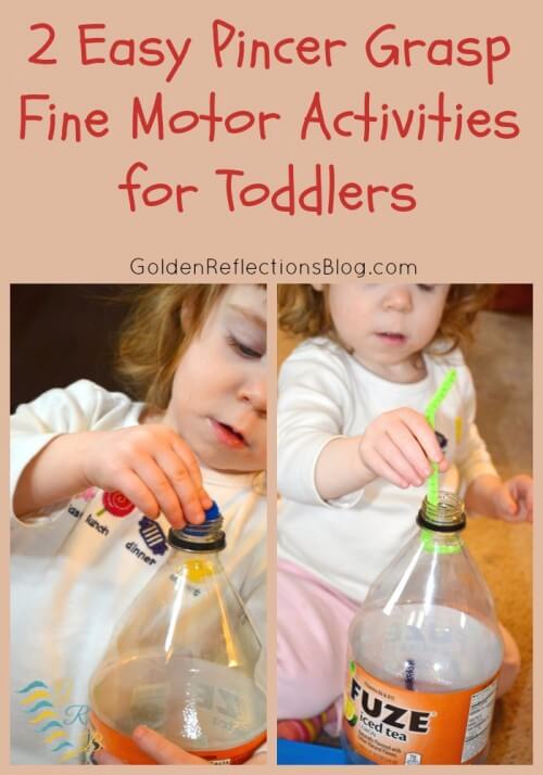 2 Easy Pincer Grasp Fine Motor Activities for Toddlers