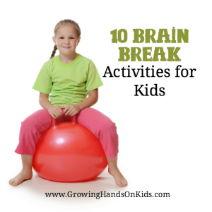 Need a brain break? Here are 10 great brain break ideas for kids of all ages.