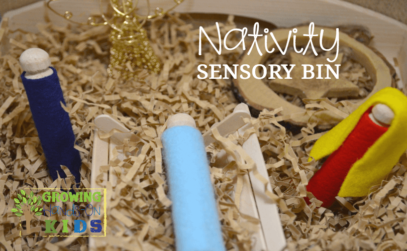 Nativity Sensory Bin
