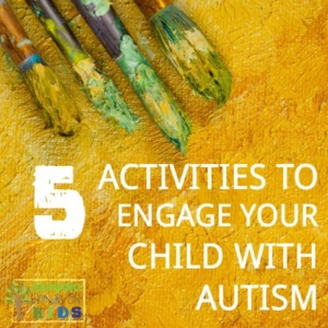 5 fun arts and crafts activities to engage your child with Autism.