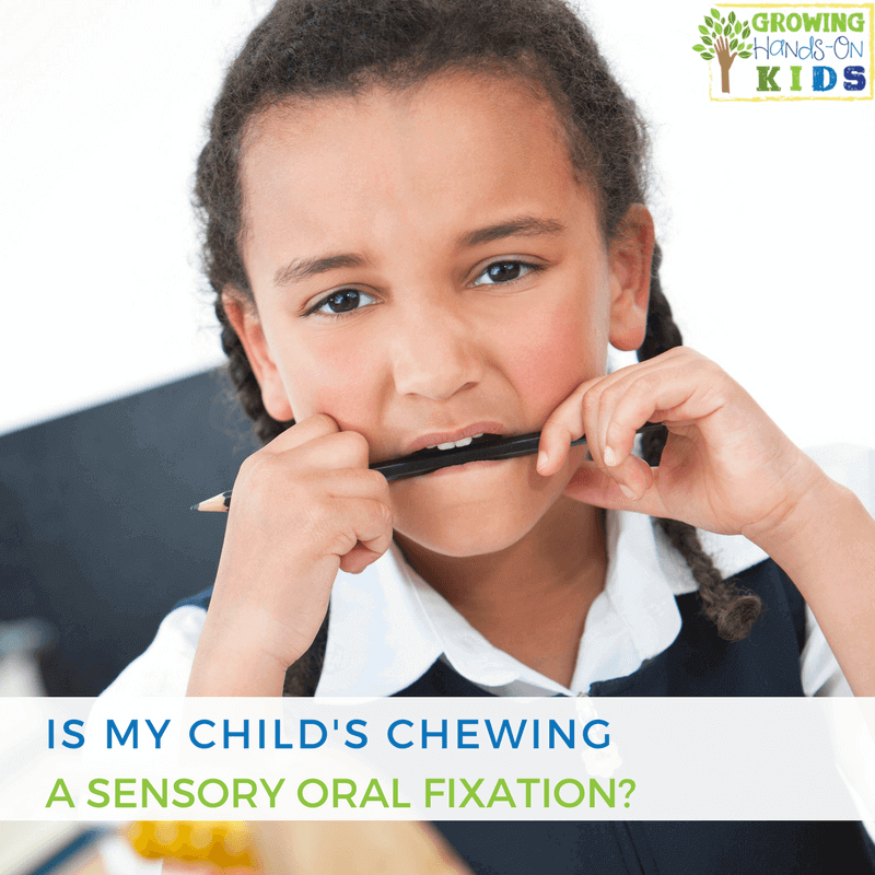 Is My Child's Chewing A Sensory Oral Fixation?