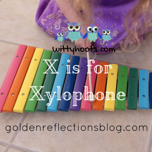 Xylophone sensory play ideas for kids. www.GoldenReflectionsBlog.com