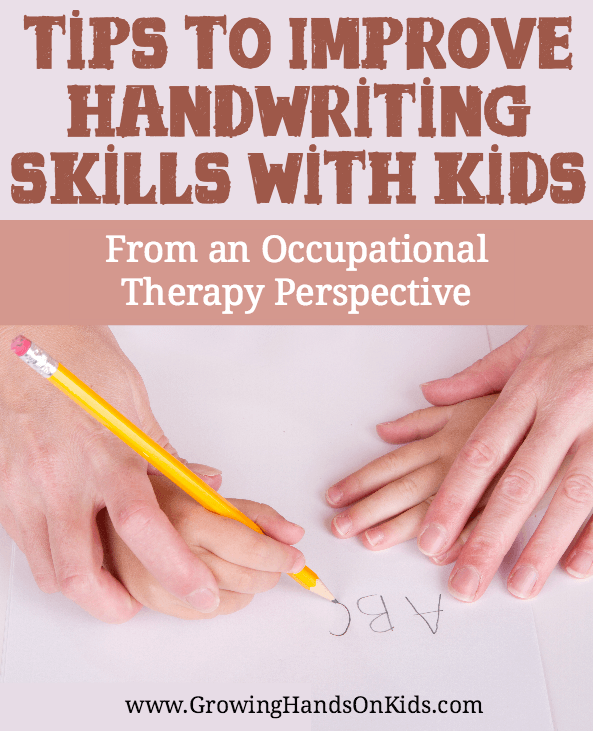 How to improve handwriting skills with kids