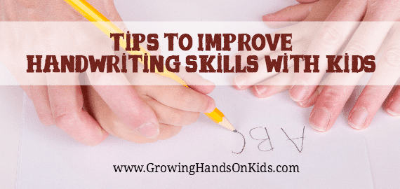 5 Tips to Improve Handwriting in Your Child