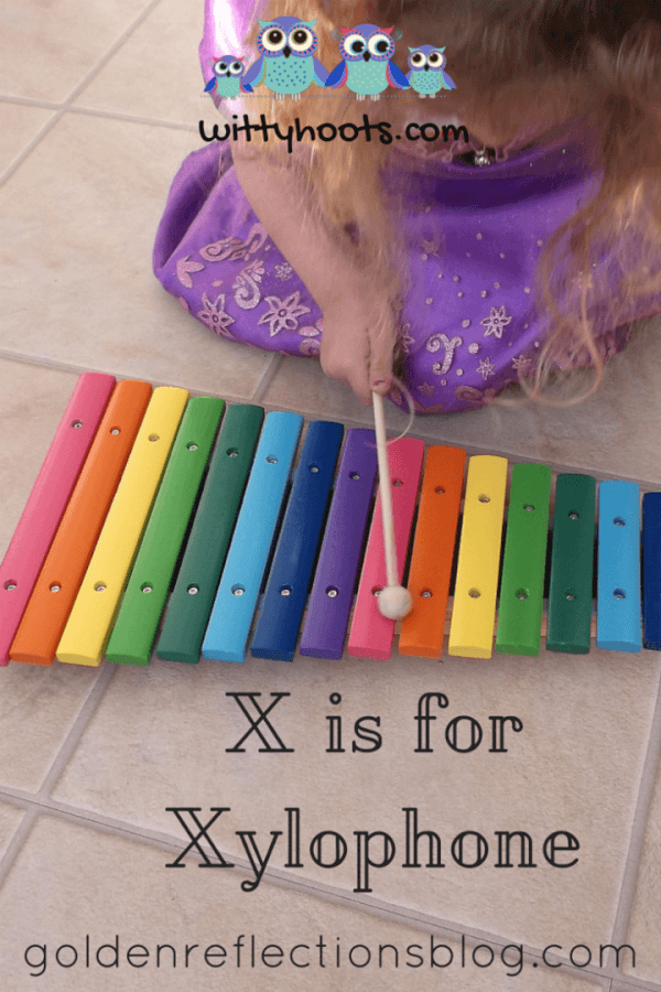 X is for Xylophone Sensory Play