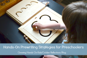 fun and engaging hands-on prewriting strategies for preschoolers.