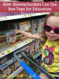 Homeschoolers can still benefit from using the Box Tops for Education program from General Mills! (sponsored by General Mills).