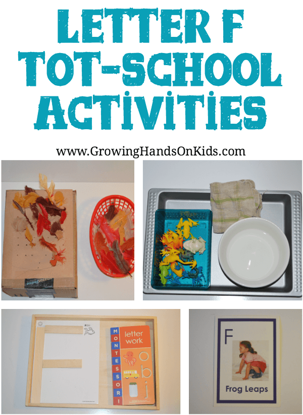 Letter F Activities for Tot-School