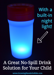 A perfect no-spill drink solution with LiteCup USA, even has a built-in nightlight!