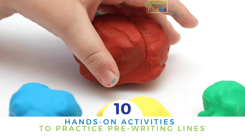 10 Hands-On Ways to Practice Pre-Writing Lines