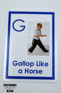 Letter G activities for tot-school and preschool.