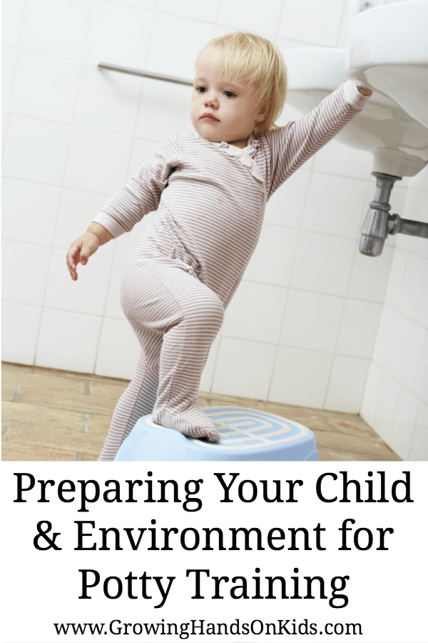 Preparing your child and environment for potty training