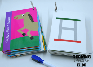 Letter H activities for tot-school, part of the Letter of the Week series.