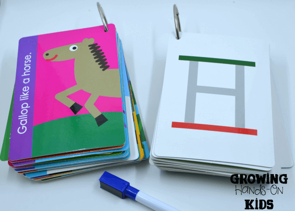 Letter H activities for tot-school, part of the Letter of the Week series.