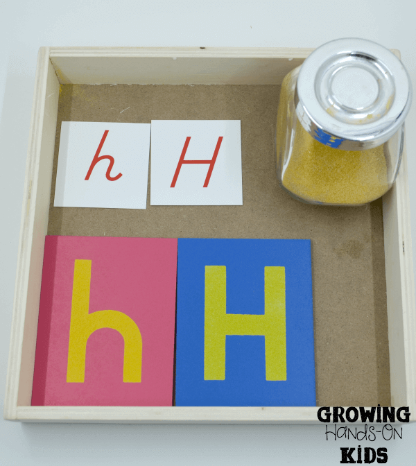 Letter H activities for tot-school, part of the Letter of the Week series.