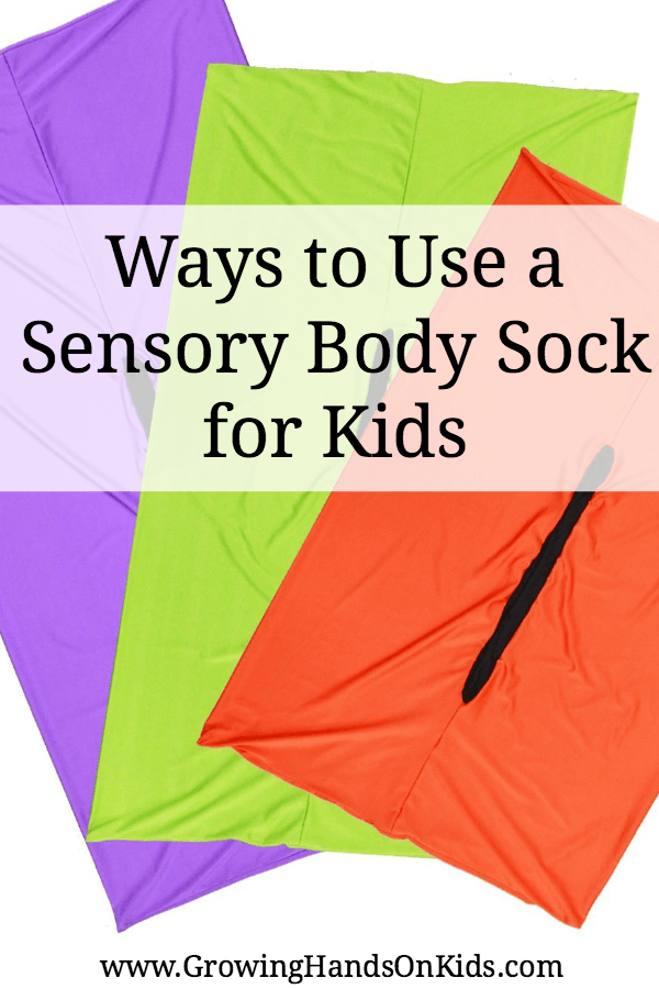 fun ways to use a sensory body sock