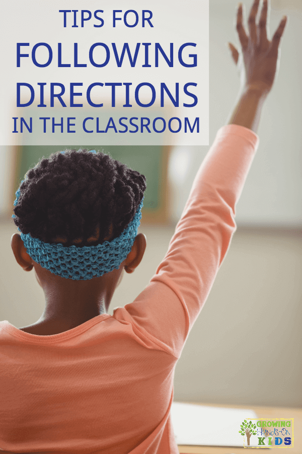 Tips for following directions at home and in the classroom