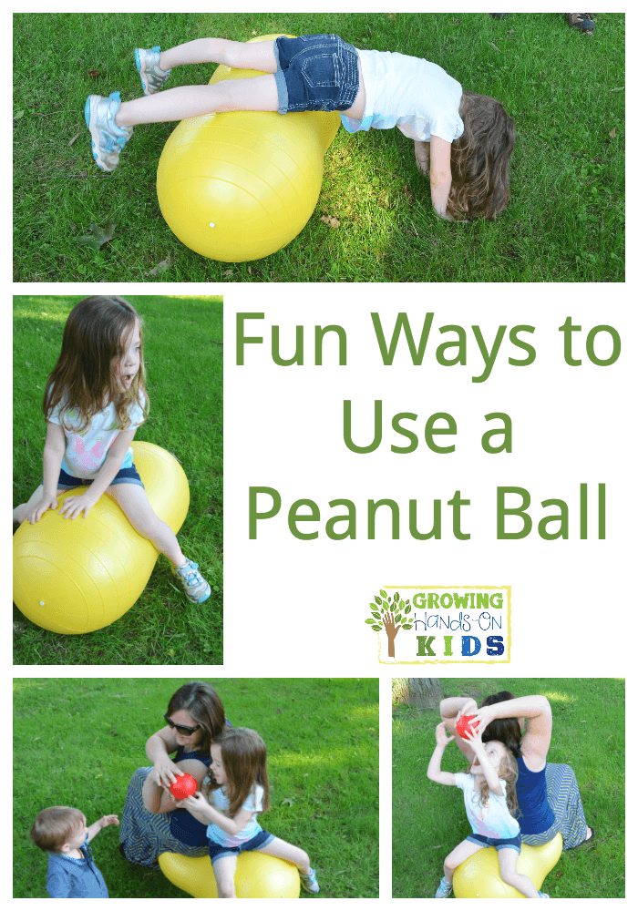 Fun Ways to use a Peanut Ball from Fun and Function. 