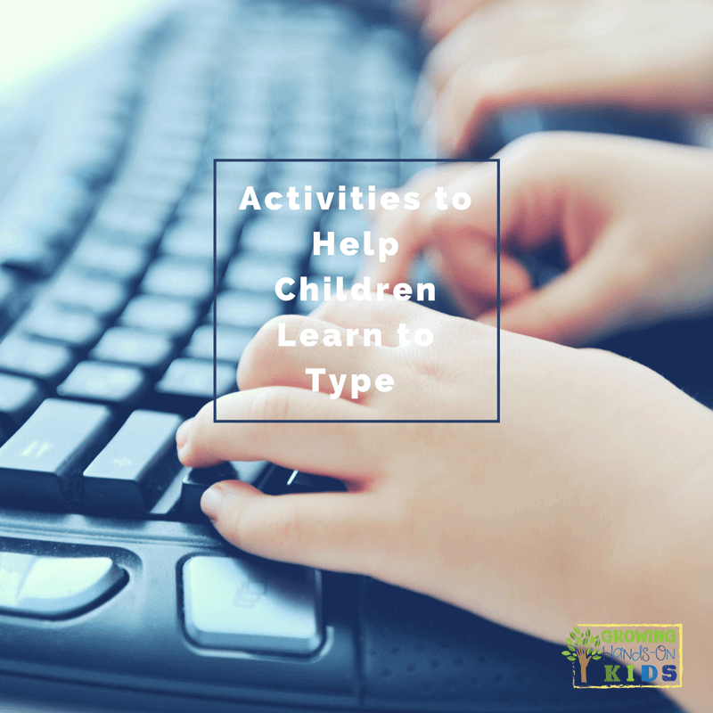 Activities to help children learn to type.