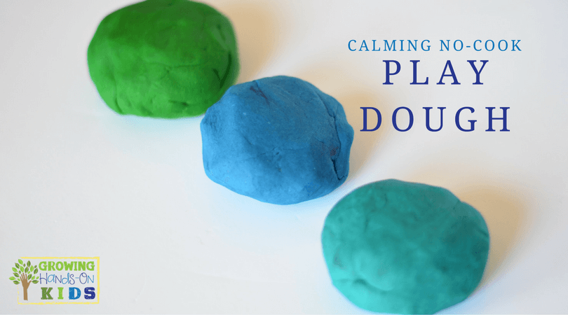 Calming No-Cook Play Dough Recipe