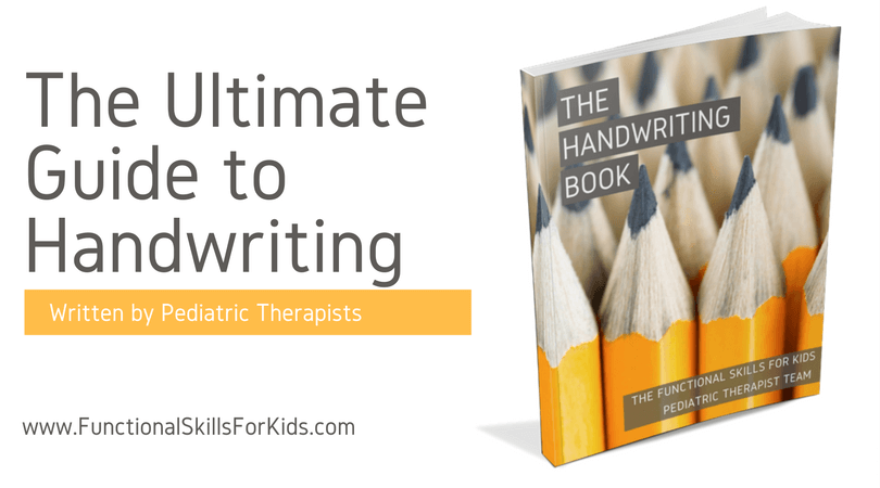 The Handwriting Book - The Ultimate Guide to Handwriting for therapists, teachers, and parents.