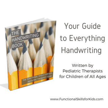 The Handwriting Book - The Ultimate Guide to Handwriting for therapists, teachers, and parents.