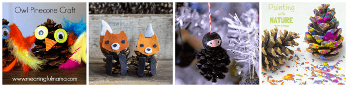 pine cone crafts for kids