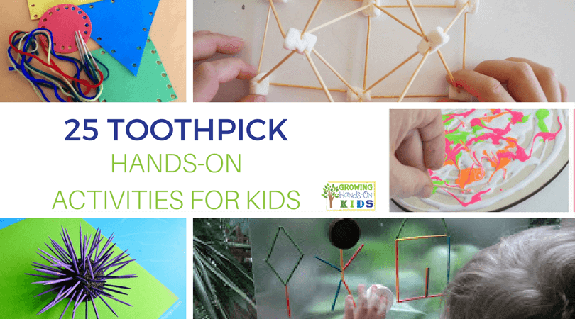 25 Toothpick Hands-On Activities for Kids