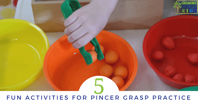 5 Fun Activities for Pincer Grasp Practice