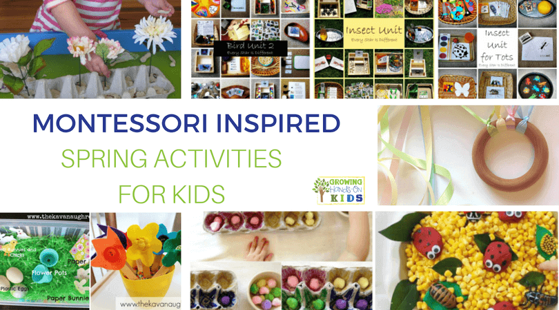 Montessori Inspired Spring Activities for Kids