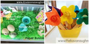 Spring sensory bin activities