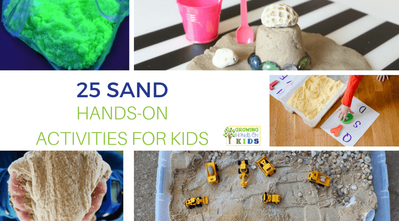 25 Sand Hands-On Activities for Kids