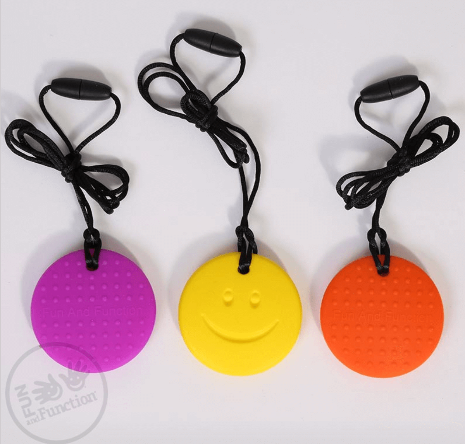 Happy Face Fidget Necklace