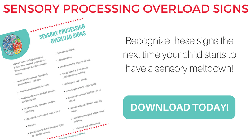 Sensory Processing Overload Signs