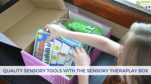 Quality Sensory Tools with the Sensory Theraplay Box.