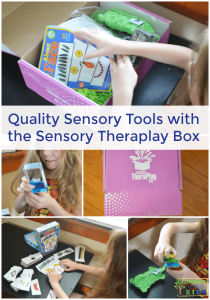 Quality Sensory Tools with the Sensory Theraplay Box.